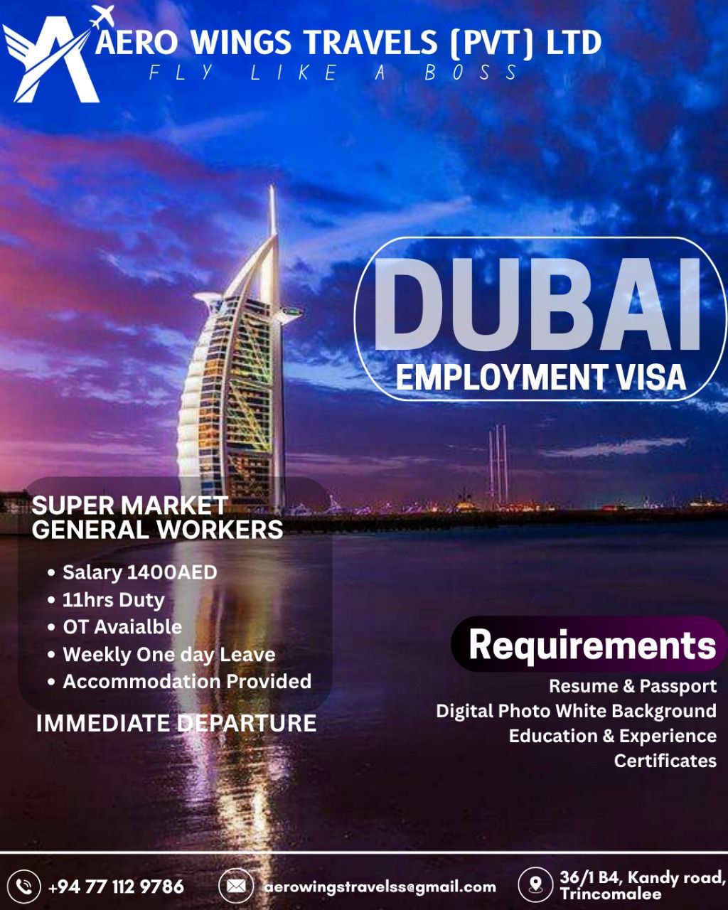 Emloyment Visa
