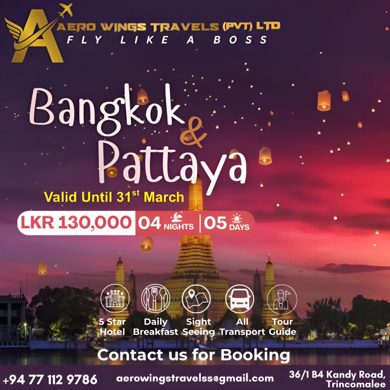 Pattaya, Thailand tour
